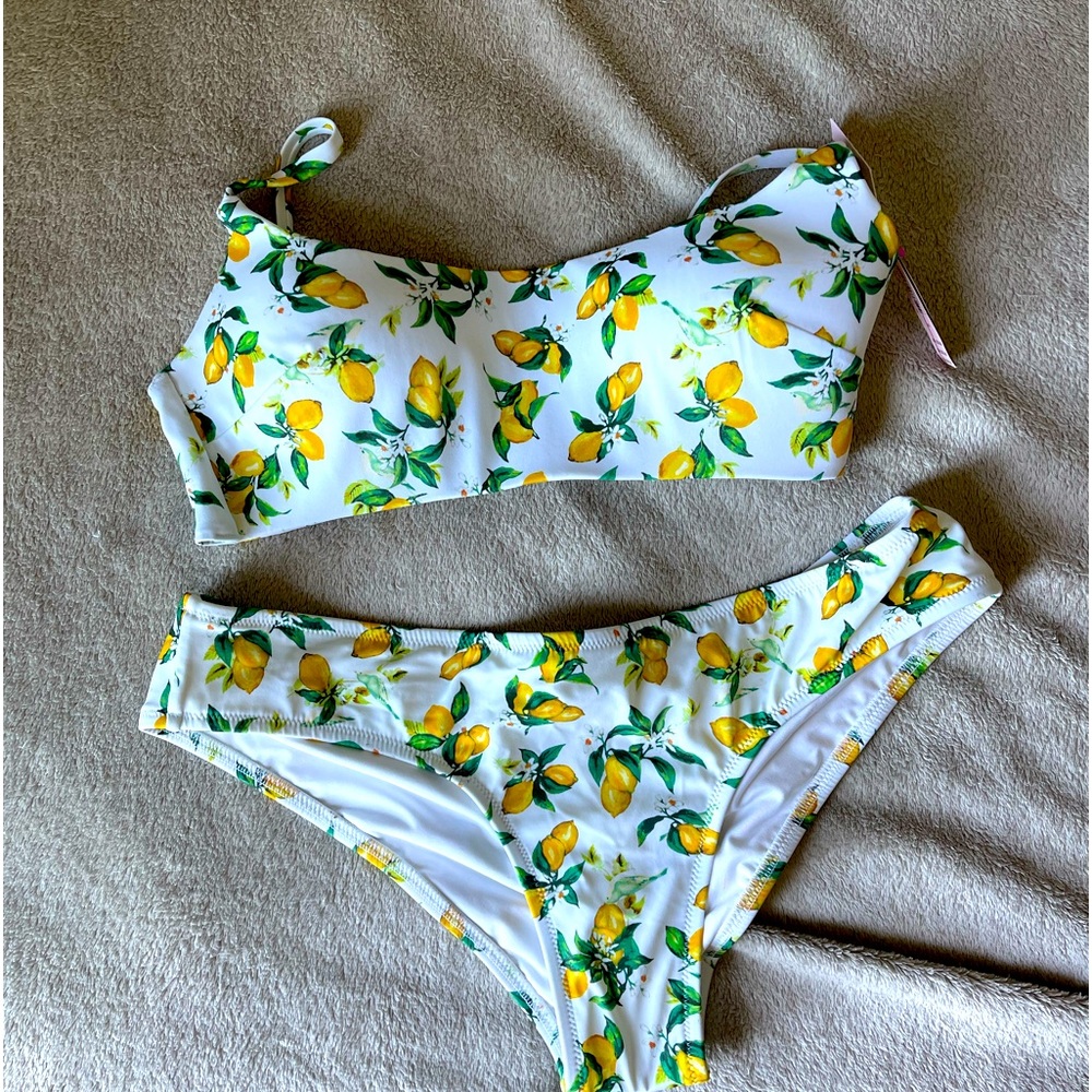 Victoria Secret Lemon bikini set size L